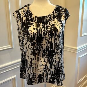 Anne Klein Black and White Camisole